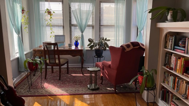 Office of Sophie Vodvarka, Chicago-based freelance writer